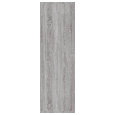 Kirjahylly / Senkki harmaa Sonoma 50x25x80 cm tekninen puu