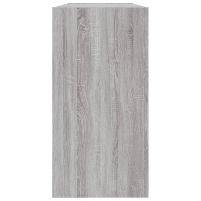 Kirjahylly / Senkki harmaa Sonoma 50x25x80 cm tekninen puu