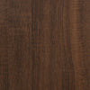CD-hylly ruskea tammi 100x18x18 cm tekninen puu