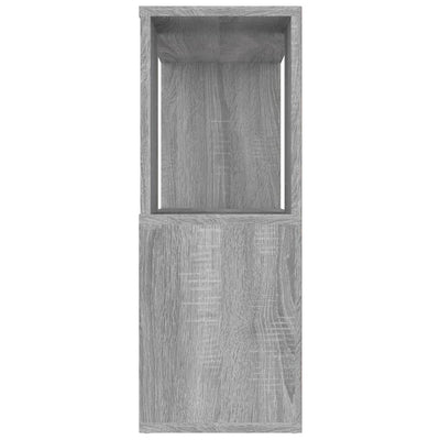 Kirjahylly/tilanjakaja harmaa Sonoma 80x24x63 cm