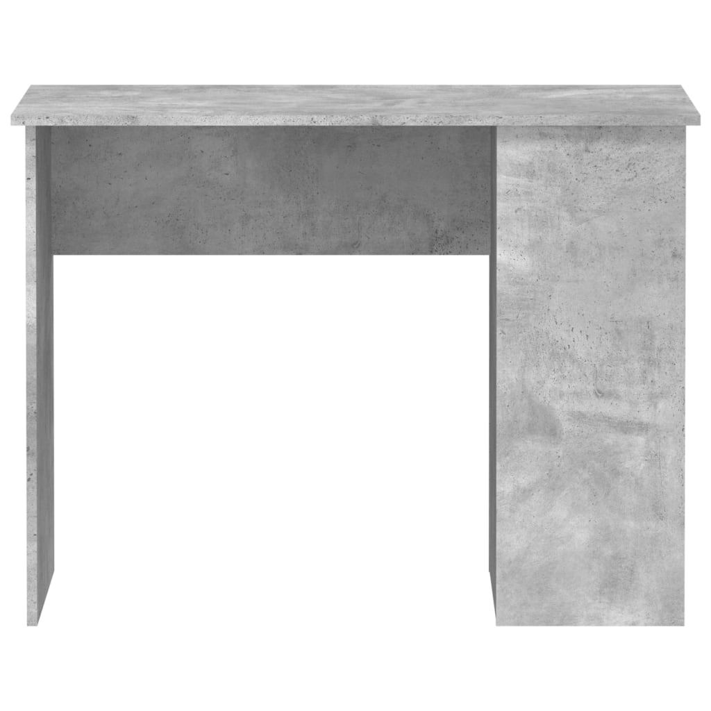 Betoninharmaa työpöytä Polifronie 100x55x75cm (puinen)