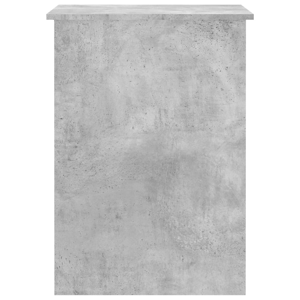 Betoninharmaa työpöytä Polifronie 100x55x75cm (puinen)