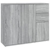Senkki harmaa Sonoma 91x29,5x75 cm tekninen puu