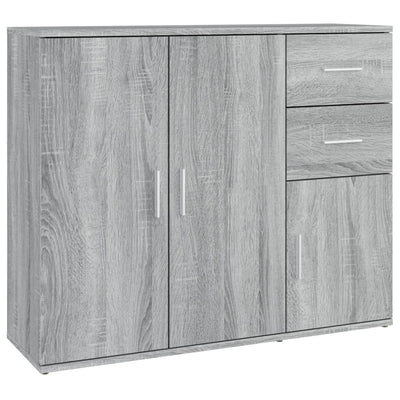 Senkki harmaa Sonoma 91x29,5x75 cm tekninen puu