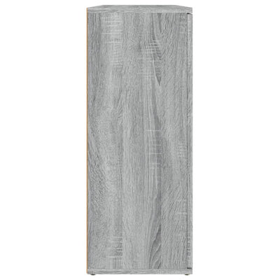 Senkki harmaa Sonoma 91x29,5x75 cm tekninen puu
