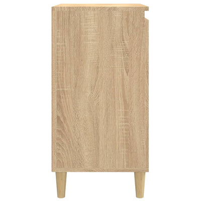 Yöpöydät 2 kpl Sonoma-tammi 40x35x70 cm tekninen puu