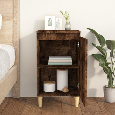 Savutammi yöpöytä Floricel 40x35x70cm (puinen)