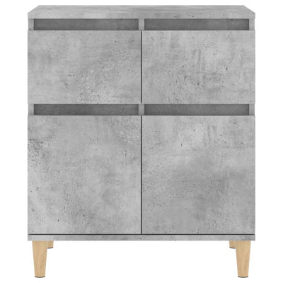 Senkki betoninharmaa 60x35x70 cm tekninen puu