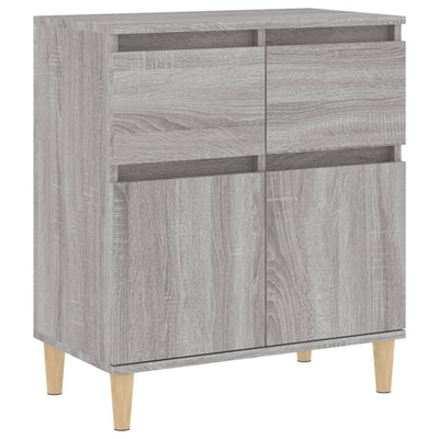 Senkki harmaa Sonoma 60x35x70 cm tekninen puu