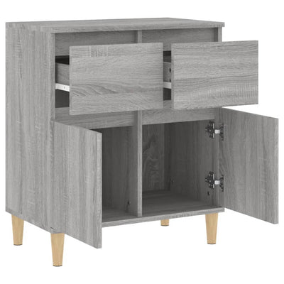 Senkki harmaa Sonoma 60x35x70 cm tekninen puu