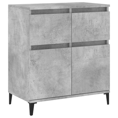 Senkki betoninharmaa 60x35x70 cm tekninen puu