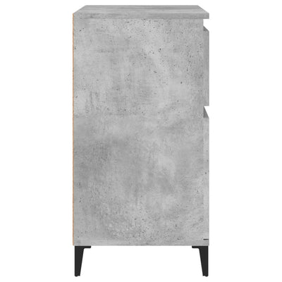 Senkki betoninharmaa 60x35x70 cm tekninen puu