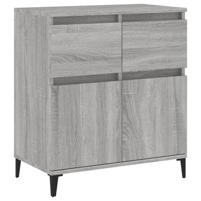 Senkki harmaa Sonoma 60x35x70 cm tekninen puu