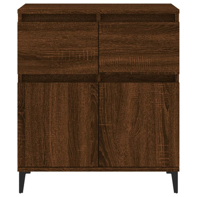 Senkki ruskea tammi 60x35x70 cm tekninen puu