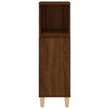 Ruskea tammi kylpyhuoneen kaappi Nicolett 30x30x100cm (puinen)