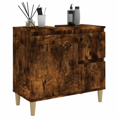 Savutammi kylpyhuoneen kaappi Calipso 65x33x60cm (puinen)