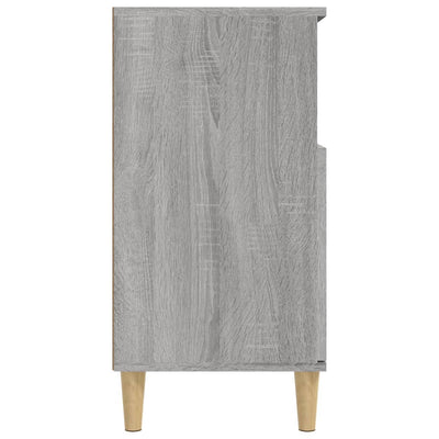 Senkki harmaa Sonoma 60x35x70 cm tekninen puu