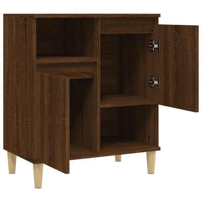 Senkki ruskea tammi 60x35x70 cm tekninen puu