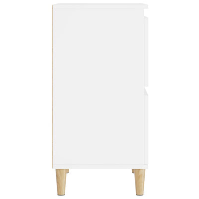 Valkoinen senkki Tristana 60x35x70cm (puinen)