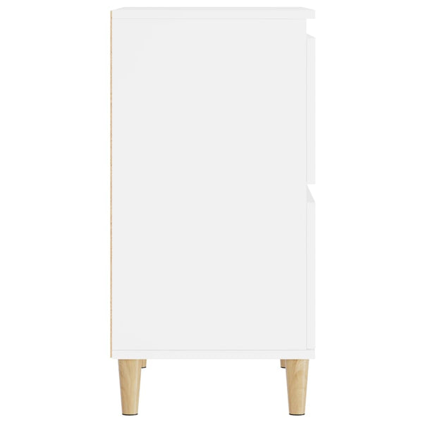 Valkoinen senkki Tristana 60x35x70cm (puinen)