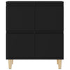 Senkki musta 60x35x70 cm tekninen puu