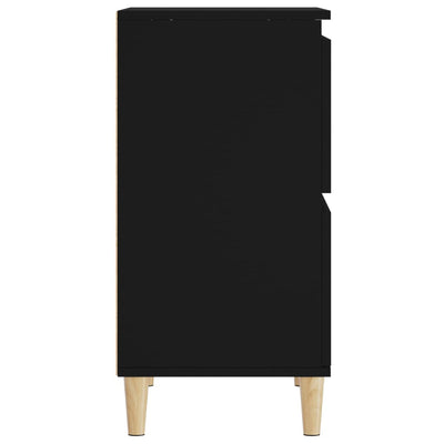 Senkki musta 60x35x70 cm tekninen puu