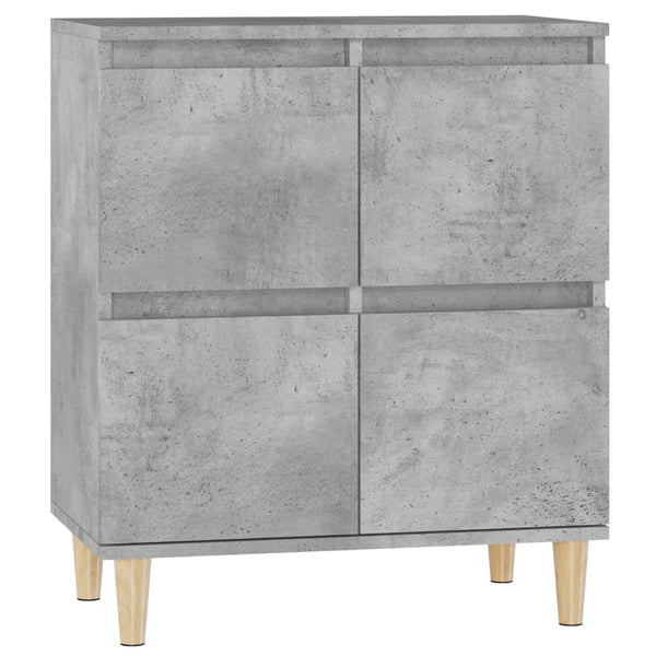 Betoninharmaa senkki Tristana 60x35x70cm (puinen)