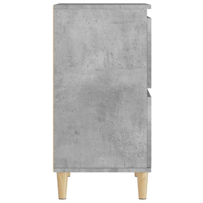 Senkki betoninharmaa 60x35x70 cm tekninen puu