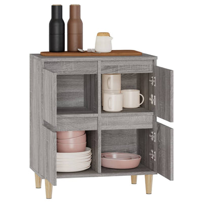 Senkki harmaa Sonoma 60x35x70 cm tekninen puu