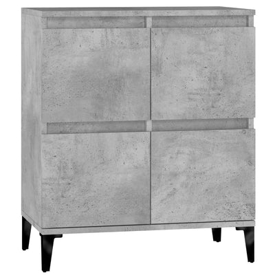 Senkki betoninharmaa 60x35x70 cm tekninen puu