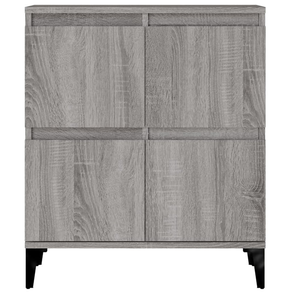 Harmaa senkki Saviton 60x35x70cm (puinen)