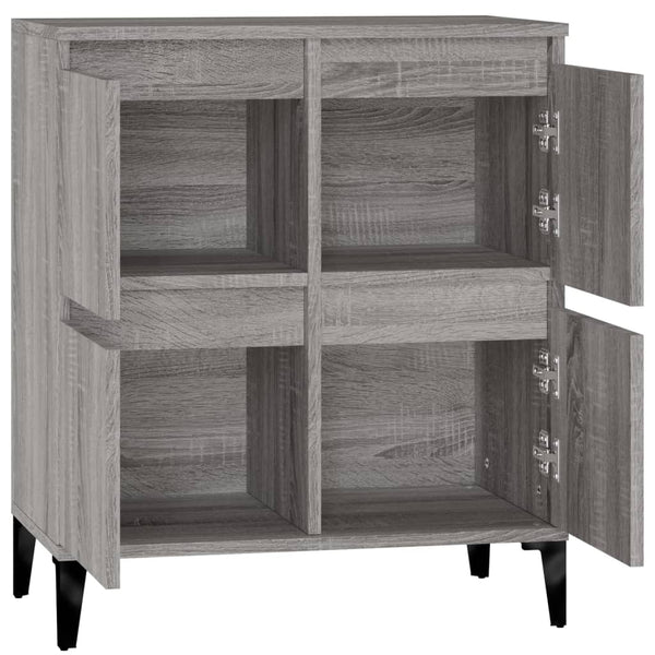 Harmaa senkki Saviton 60x35x70cm (puinen)