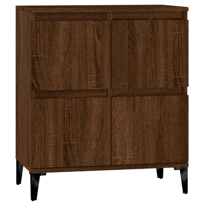 Senkki ruskea tammi 60x35x70 cm tekninen puu