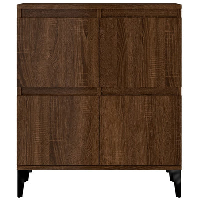 Senkki ruskea tammi 60x35x70 cm tekninen puu