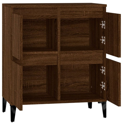 Senkki ruskea tammi 60x35x70 cm tekninen puu