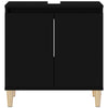 Musta pesuallaskaappi Ortansia 58x33x60cm (puinen)