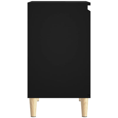 Pesuallaskaappi musta 58x33x60 cm tekninen puu