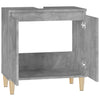 Pesuallaskaappi betoninharmaa 58x33x60 cm tekninen puu