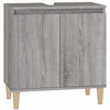 Pesuallaskaappi harmaa Sonoma 58x33x60 cm tekninen puu