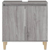 Pesuallaskaappi harmaa Sonoma 58x33x60 cm tekninen puu