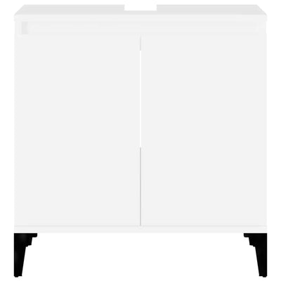 Valkoinen pesuallaskaappi Francoise 58x33x60cm (puinen)