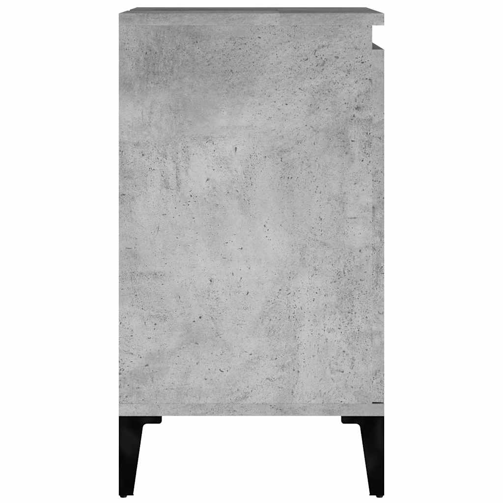 Betoninharmaa pesuallaskaappi Francoise 58x33x60cm (puinen)