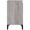 Pesuallaskaappi harmaa Sonoma 58x33x60 cm tekninen puu
