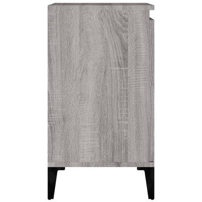Pesuallaskaappi harmaa Sonoma 58x33x60 cm tekninen puu