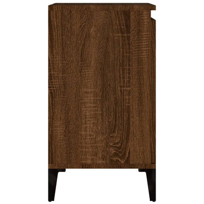Pesuallaskaappi ruskea tammi 58x33x60 cm tekninen puu