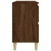 Pesuallaskaappi ruskea tammi 80x33x60 cm tekninen puu