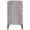 Pesuallaskaappi harmaa Sonoma 80x33x60 cm tekninen puu