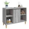 Pesuallaskaappi harmaa Sonoma 80x33x60 cm tekninen puu