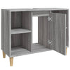 Pesuallaskaappi harmaa Sonoma 80x33x60 cm tekninen puu