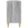 Pesuallaskaappi harmaa Sonoma 80x33x60 cm tekninen puu